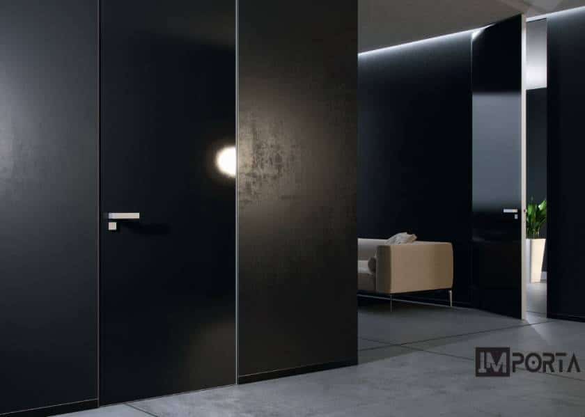 Black Glass Doors Importa 8139