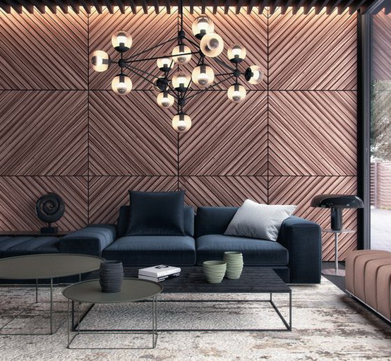 Interior wooden wall panels - Importa