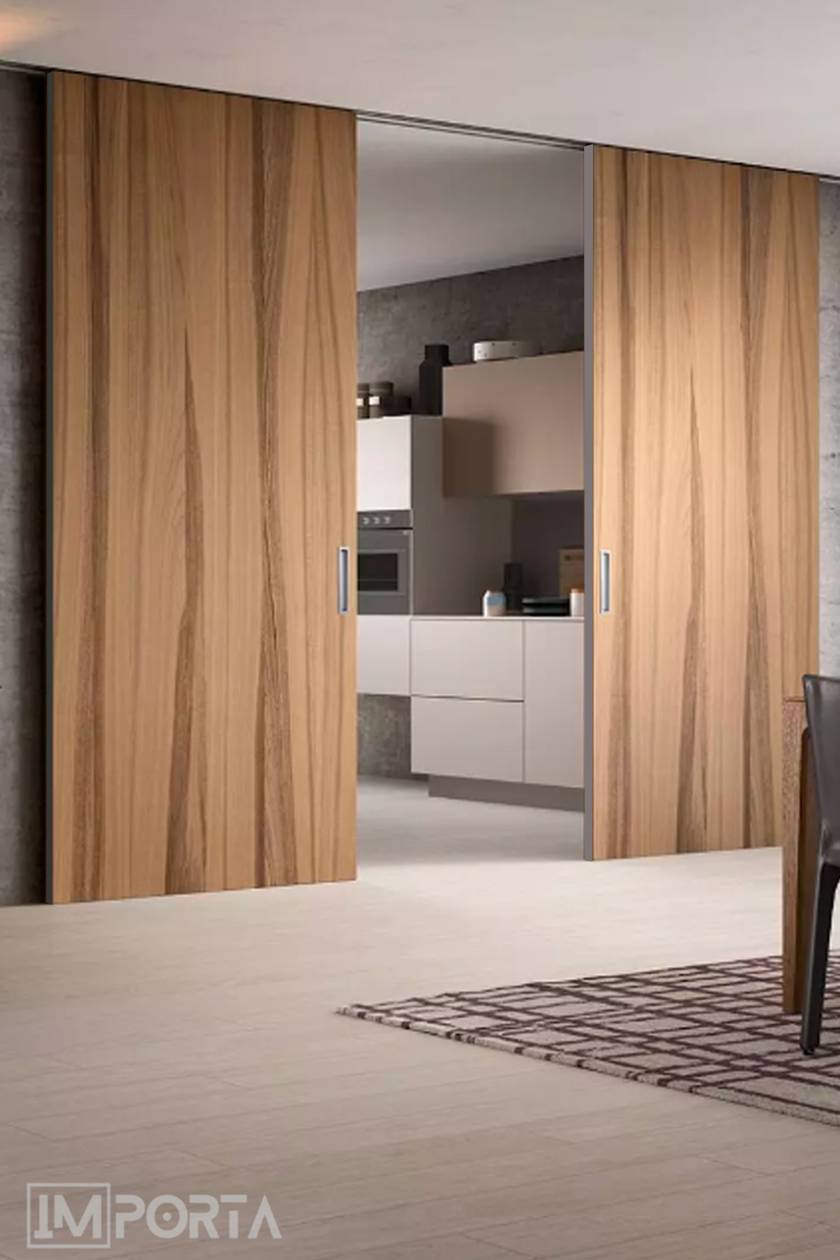 Double sliding doors for interior design. Sliding doors DXB UAE Importa
