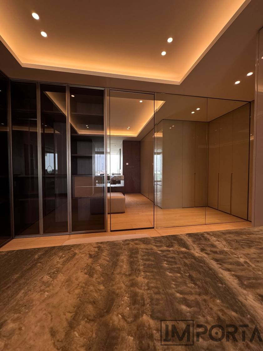 Mirror Hidden Doors with Black Profile – Interior Showcase | Importa UAE