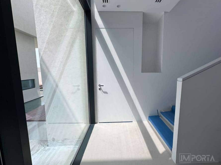 concealed white doors for residential projects