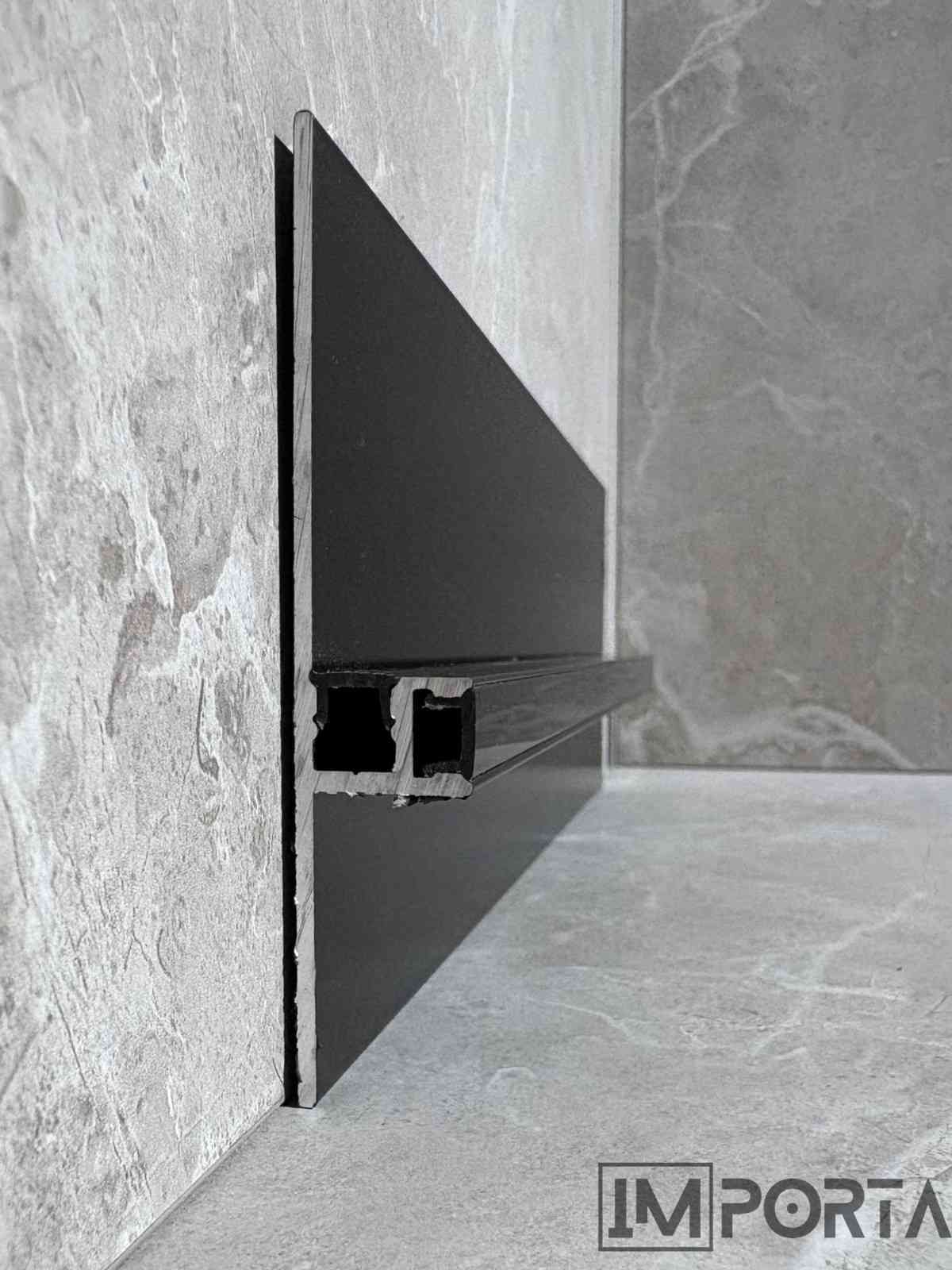 black-aluminium-skirting-30mm-uae black aluminium skirting 30mm uae