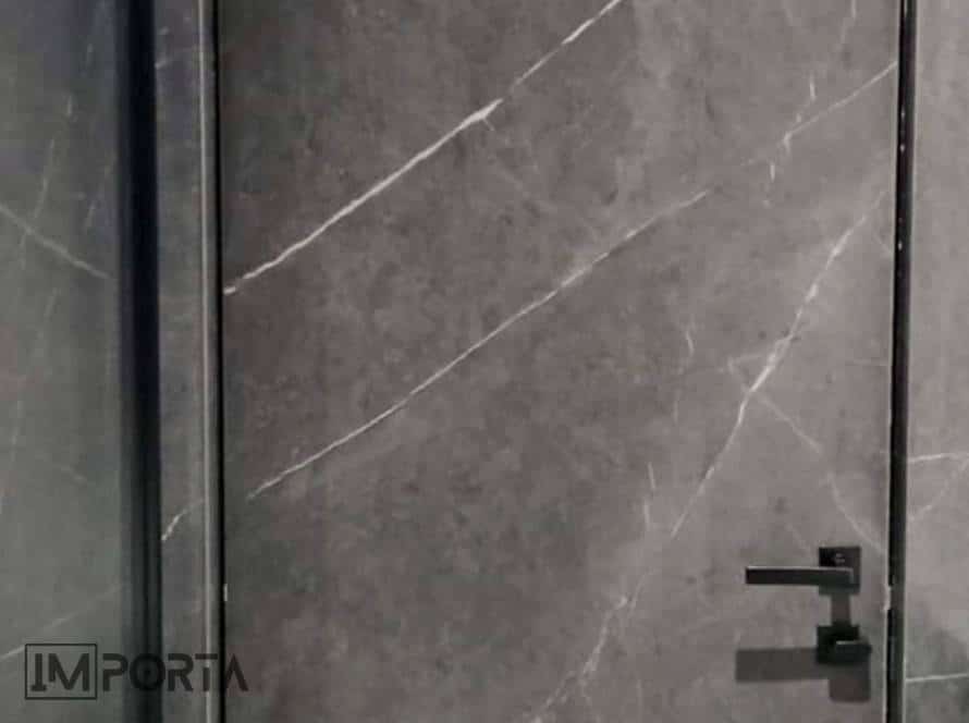 travertini textured panel concealed door