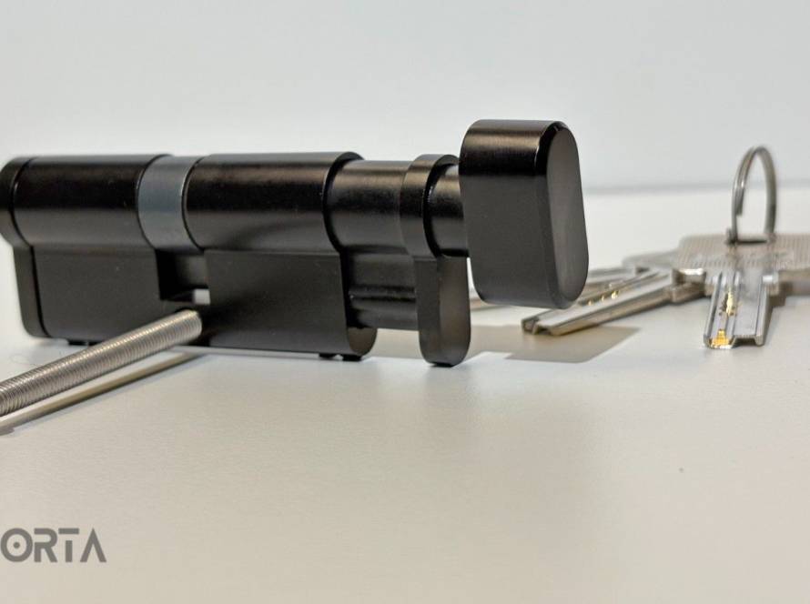 architectural black cylinder door hardware dubai importa