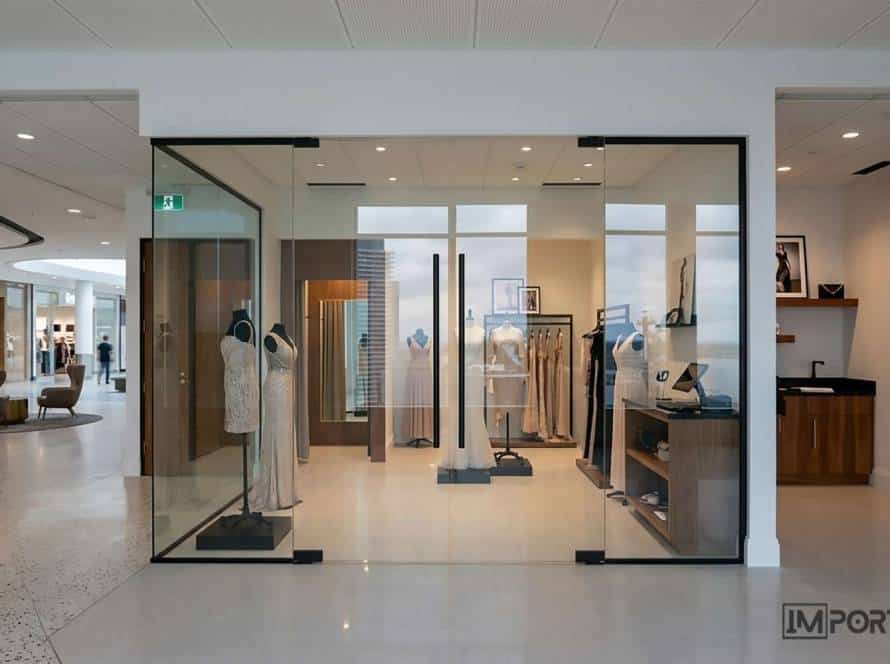 clear tempered glass pivot door 12 mm dubai importa