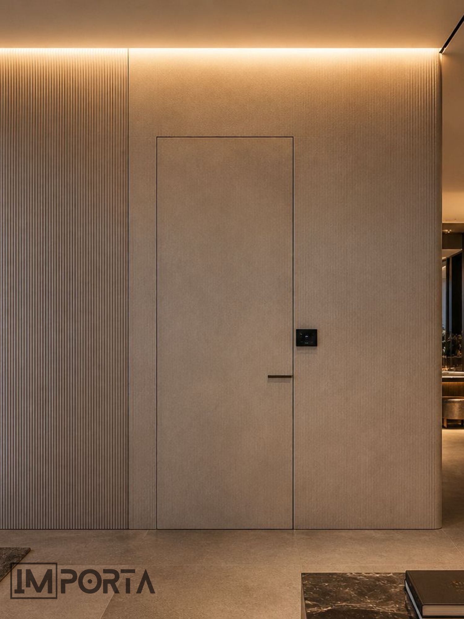 hidden doors for smart homes