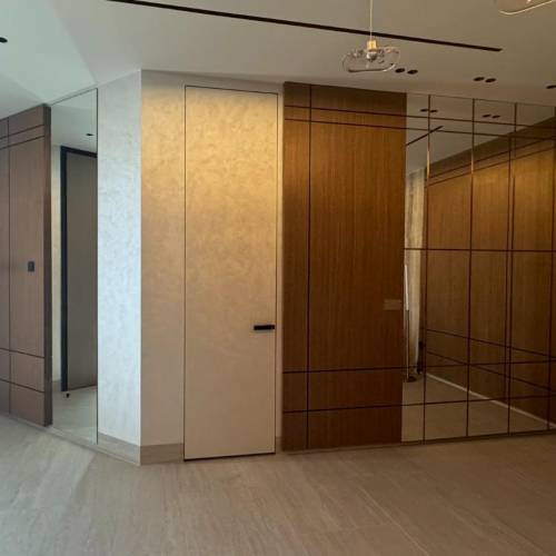 importa veneta finish invisible door seamless wall integration