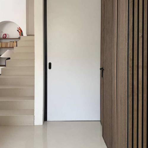 wood effect hpl sliding door for modern home dubai importa