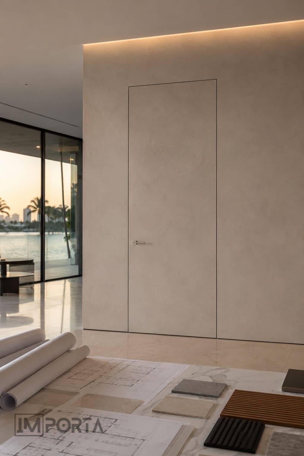 flush door design uae