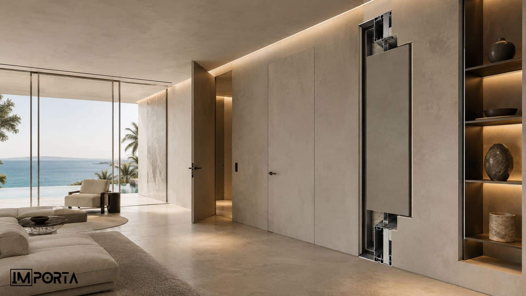 aluminium based doors for coastal construction