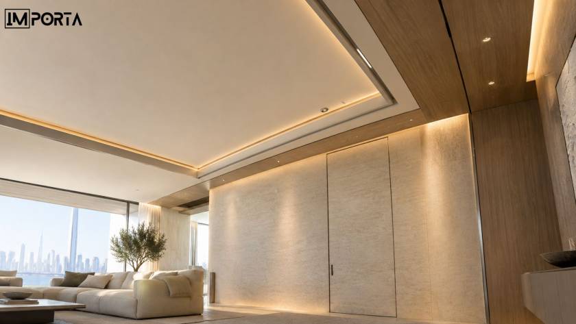 ceiling design at importa uae