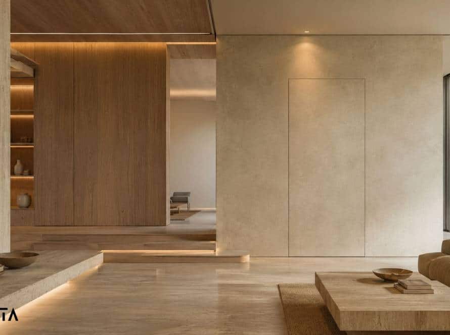textures finishes and concealed doors uae