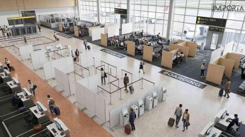 airport partition system modular panels uae importa