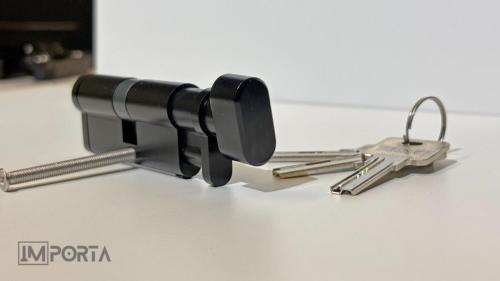 black finish euro cylinder lock system uae importa
