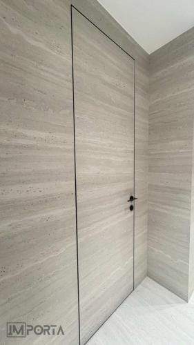 ceramic tile concealed door flush wall filomuro design