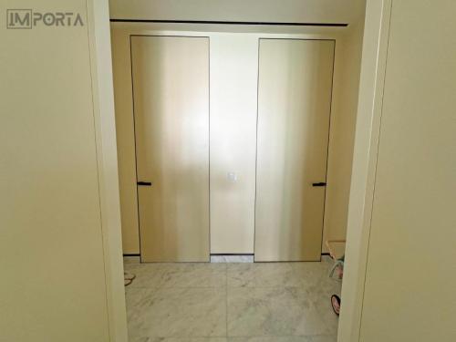 concealed frameless pu paint door for bedroom