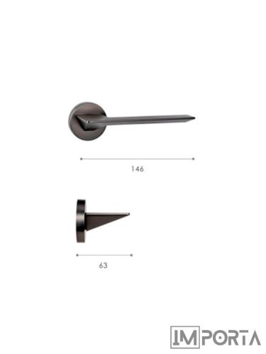 corazzo door handle drawings