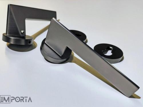 corazzo jy11 door handle black importa