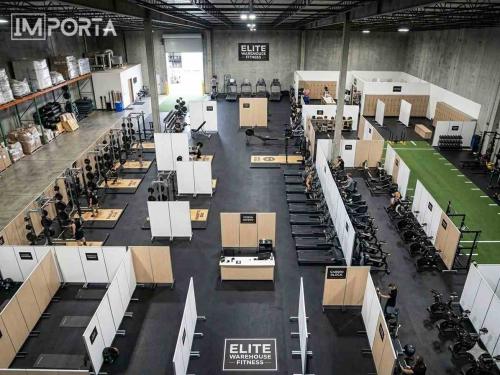 fitness center room divider panels uae importa