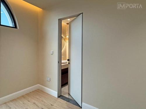 hpl door concealed aluminium frame importa