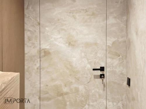 importa grassello mirror polished invisible door luxury wall surface
