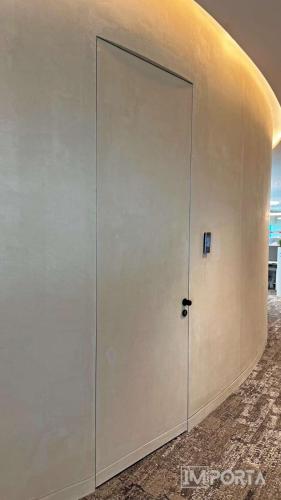 importa travertino dolomite lime natural finish architectural door