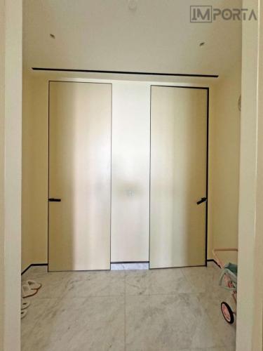 luxury bedroom frameless door importa