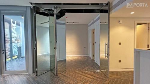 luxury-mirror-hinged-partition-door-uae