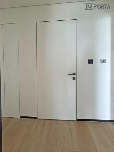 minimalist interior door black profile dubai importa