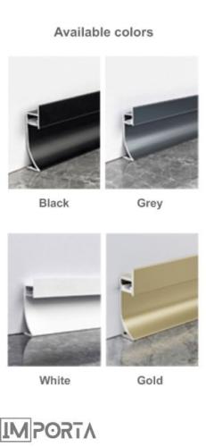 modern led skirting installation dubai