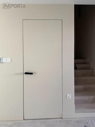 modern villa interior primed door
