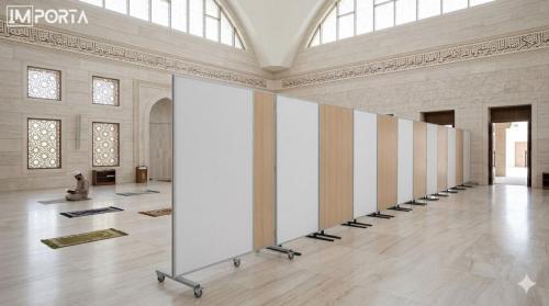 modular partition system mosque interior uae importa