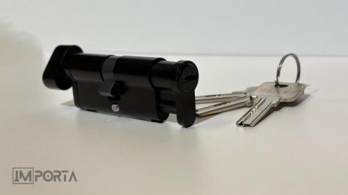 premium black cylinder lock for modern interior dubai importa