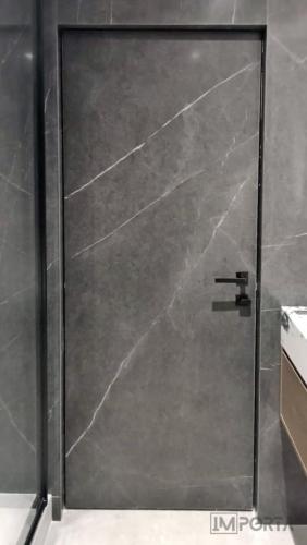 travertini flush decorative wall door