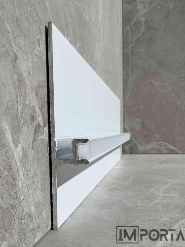 white aluminium skirting 30mm uae