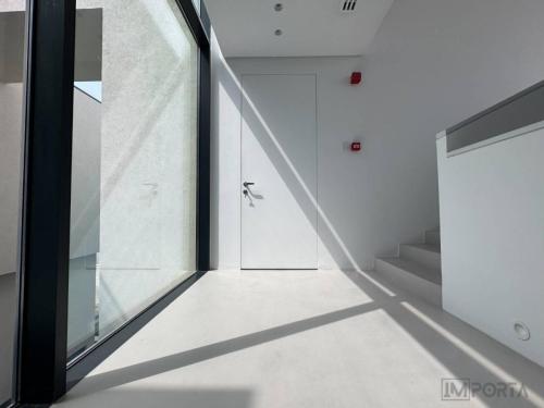 white door concealed frame for moern interior